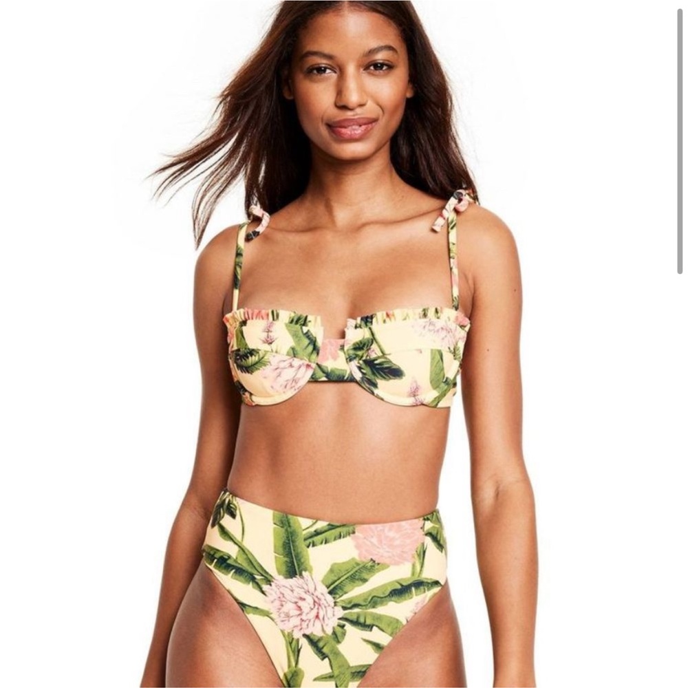 Agua Benita x Target High Waisted Swim Bikini Bottom